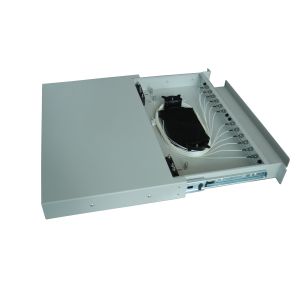 19" SC Adapter 1U 12 Core ODF Fiber Optic Patch Panel