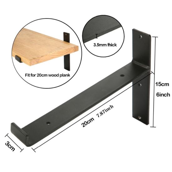 90 Degree L Shape Steel Corner Bracket Stamping Hardware Part 0.1-3.0mm Thickness