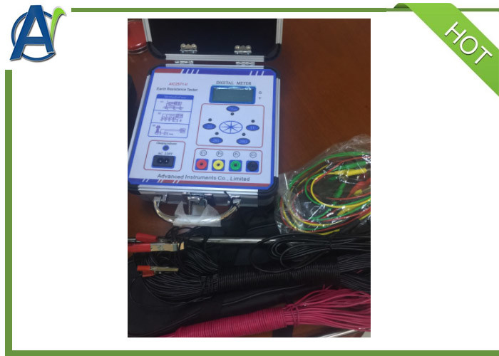 Portable Digital Earthing Resistance Tester Grounding Resistance Meter