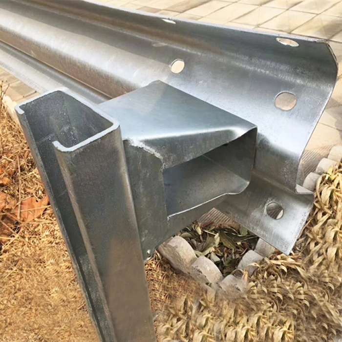 Hot Dip Zinc Coated Galvanized Steel Guardrail Spacer With ISO9001 2008 Certification