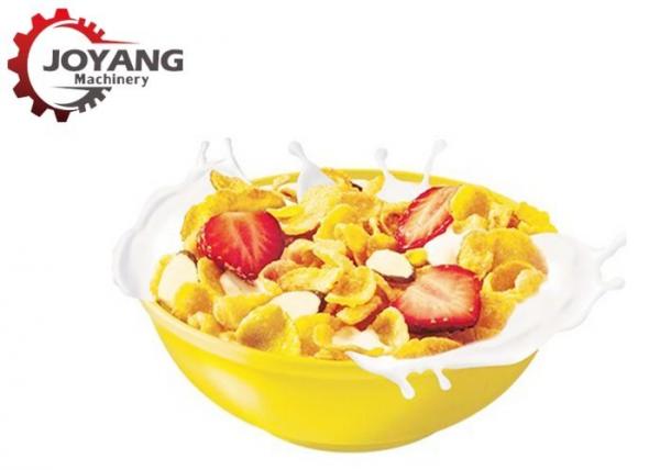 Quality Cereal Corn Flakes Puffed Corn Snack Making Machine Breakfast Cereals Production for sale