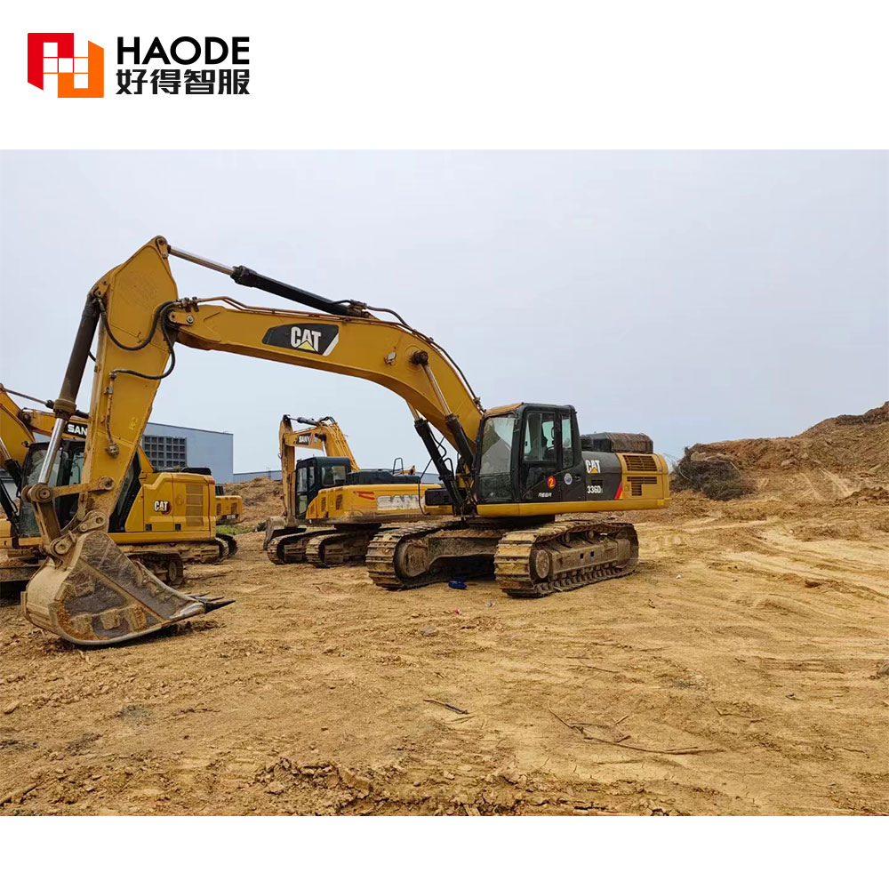33750 Kg Operating Weight Used Cat 336 D Crawler Excavator With Top Hydraulic Cylinder
