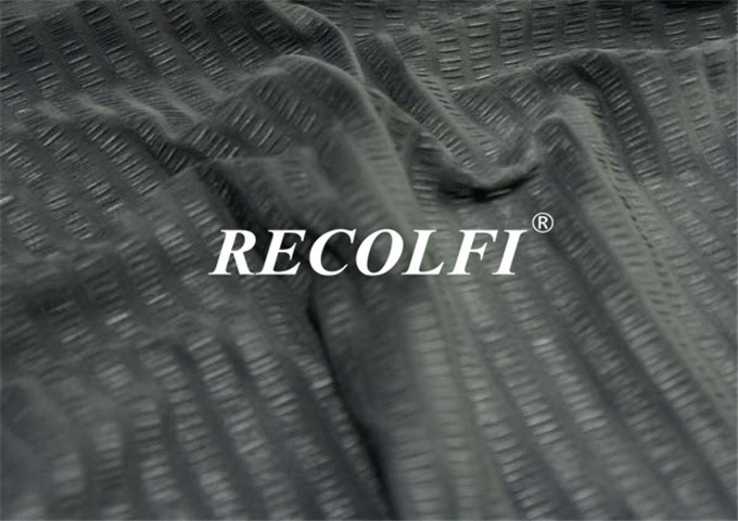 Anti Crease Pop Plain Polyester Activewear Fabric Made From Recycled Plastic