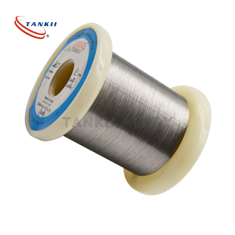 Electric Heating Resistors Nickel Chrome Alloy Wire Bright Surface N8