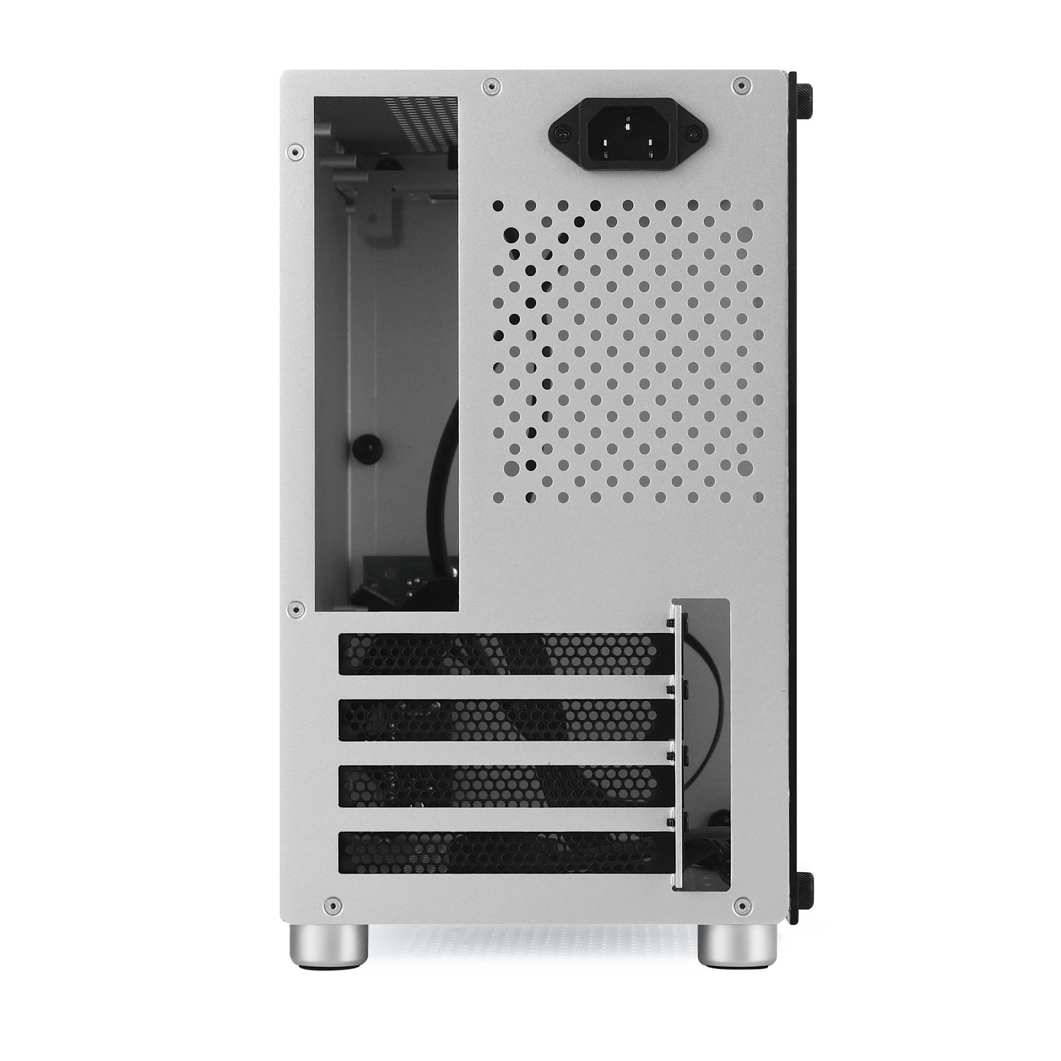 3mm Tempered Glass Aluminium PC Case With 9mm Fan
