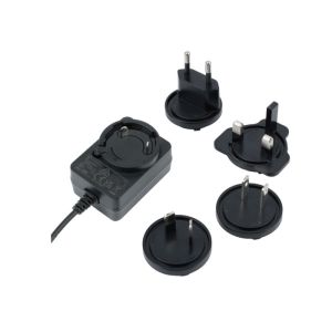 Worldwide AC DC Power Adapter with Wireless Update Universal Optical Connector