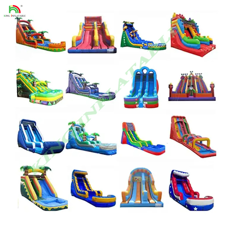 Commercial Waterslide Inflatable Water Slide with Pool