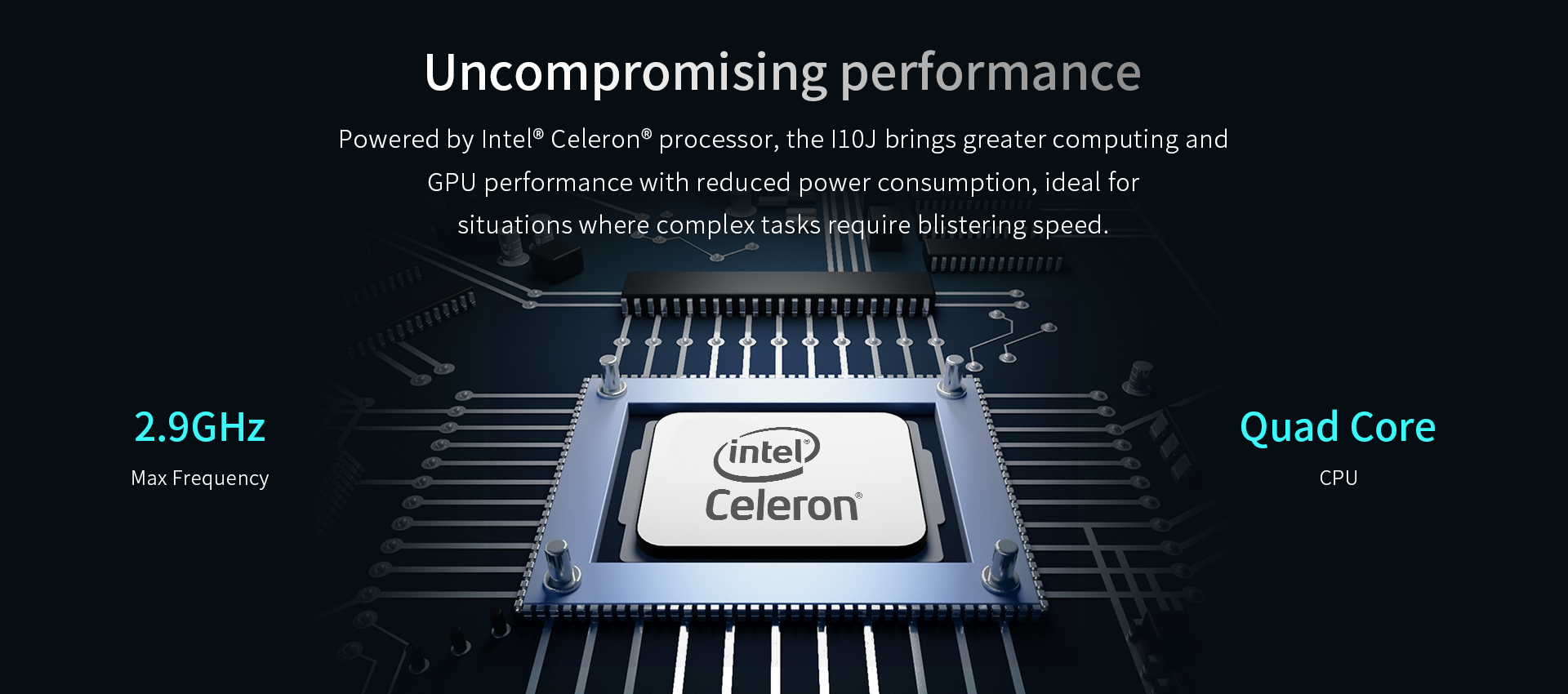 Intel 4G WiFi Tablet PC with Fingerprint Recognition and Non-Stop Operation Feature