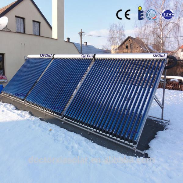 Medium Temperature Vacuum Tube Solar Energy Collector with 71% Efficiency and Ce