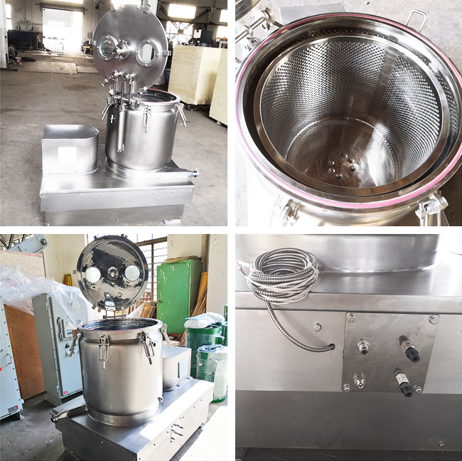 SS304 Vacuum Herb Oil Extraction Machine with UL Listed Ex Proof Motor