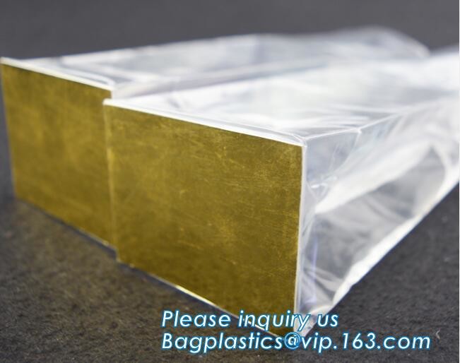 polypropylene Crystal Clear Cello Bags flat square block bottom opp bag,candy opp square bottom cello bag bagease packag