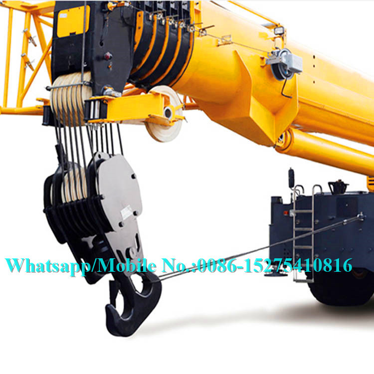 Yellow XCMG Rough Terrain Crane , 200 Ton Truck Crane RT200E High Performance