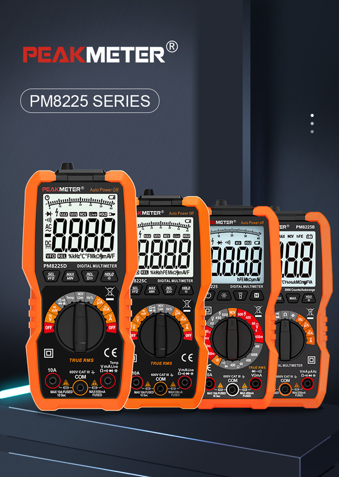 MAX value function Auto Range Digital Multimeter 600V Voltmeter 20MOhm resistance measurement electric meter