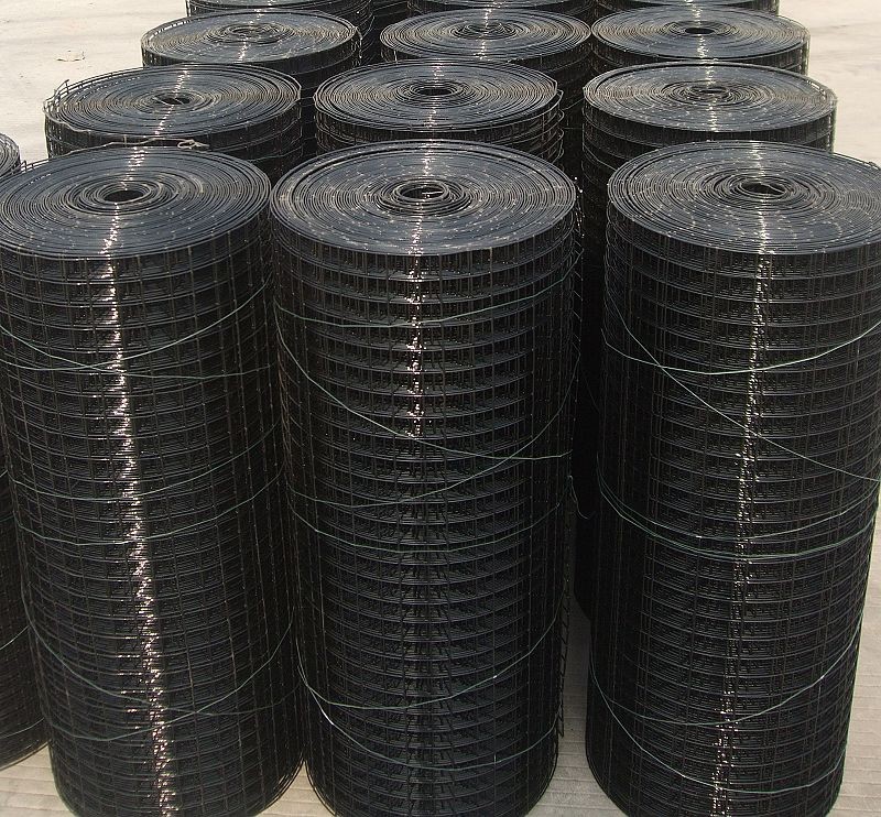 1/2'' , 3/4'' , 1'' , 1/4'' , 3/8'' , 5/8'' hole size , green pvc coated welded wire mesh