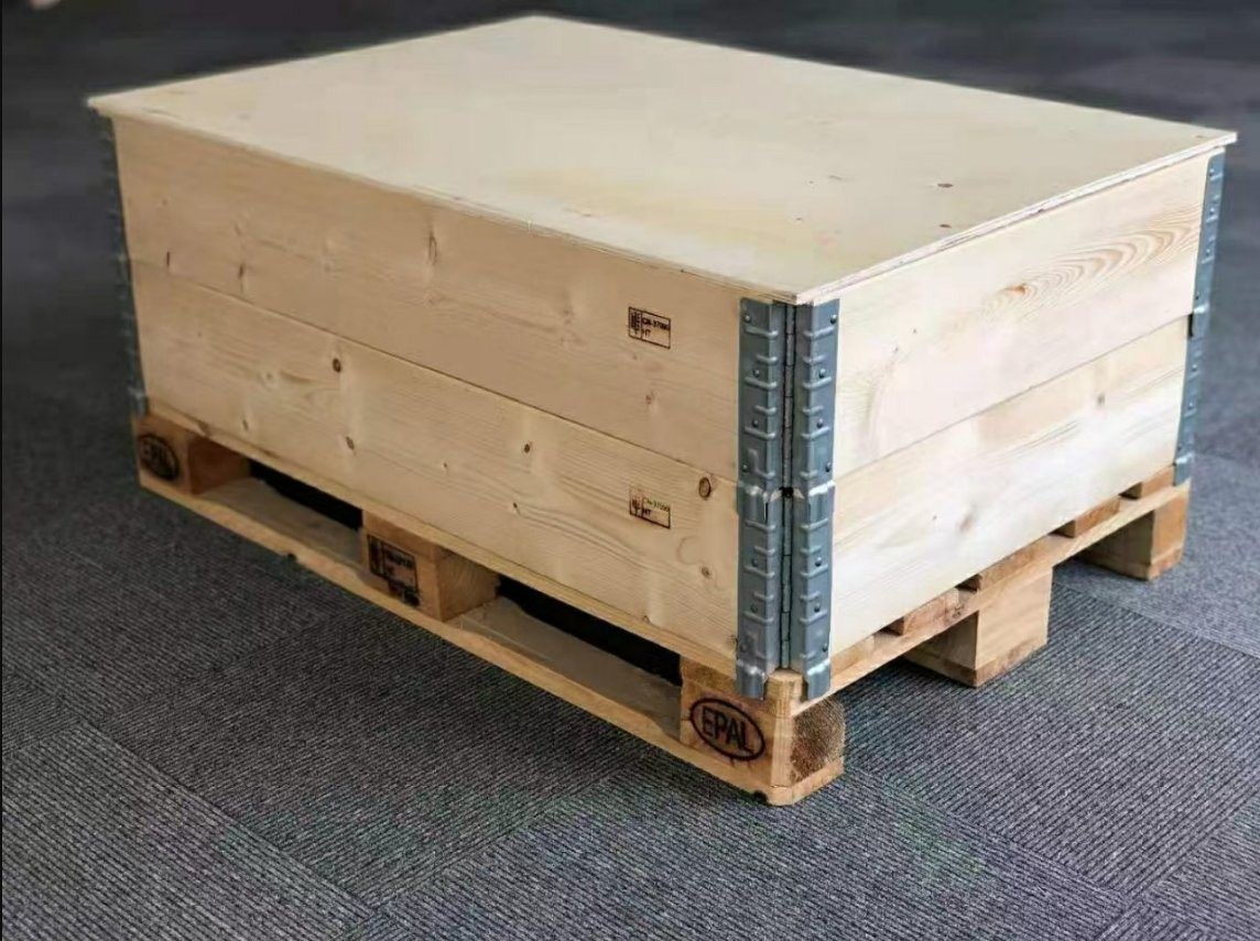Epal Wooden Pallet Crates Stackable Wooden Collars For Pallets