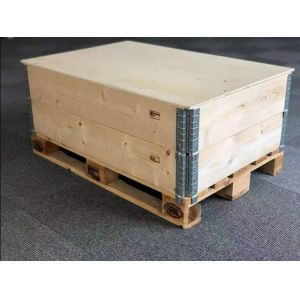 Four Hinged Wooden Case Box Customized Wooden Coaming Box