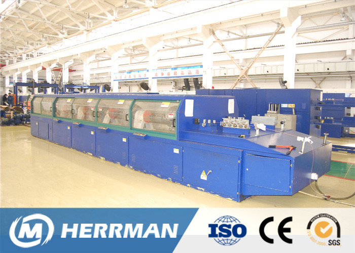 Transposed Wire Production Equipment Paper Wrapping Machine With Pay Off Stand