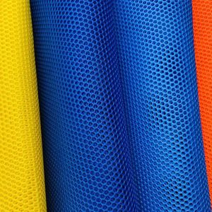 100 Percent Polyester Spacer Mesh Fabric Lightweight Polyester Mesh Fabric