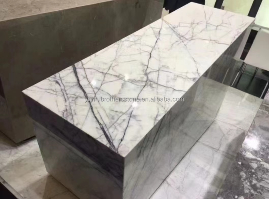 Natural Stone for Countertop Stair Modern Fragrant Snow Plum Home Stone Form Big Slab
