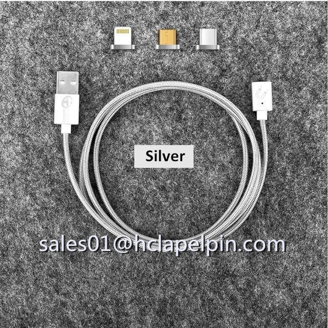 USB Charging Magnetic Adapter Charger Cable for Mobile Phone,1M length Magnetic cable for sale