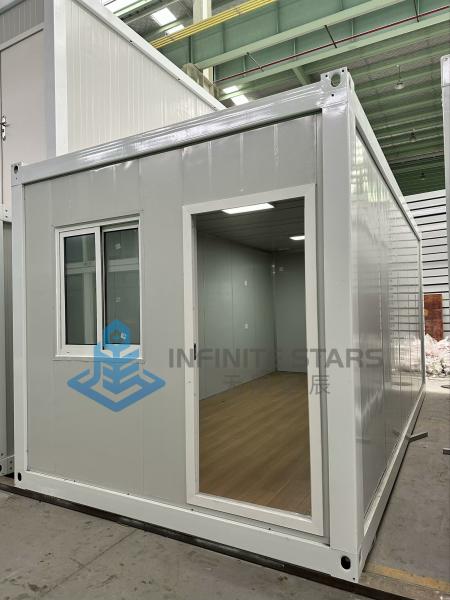 Fireproof Mobile Container Houses , Human Packing Integrated Custom Prefab