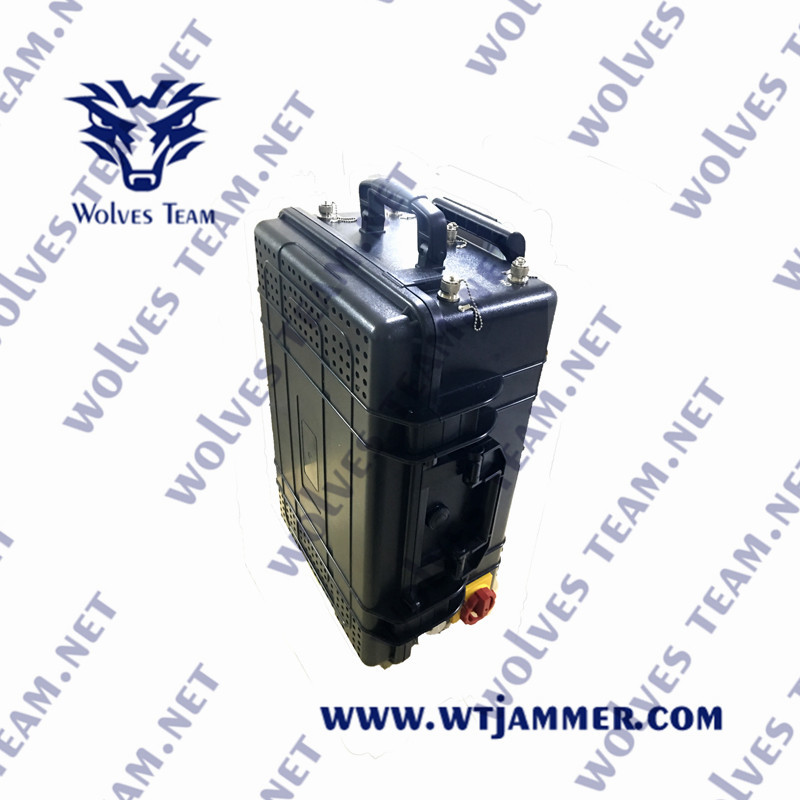 500W Military Full Frequency Waterproof Outdoor Jammer All Cell Phone Signal Jammer
