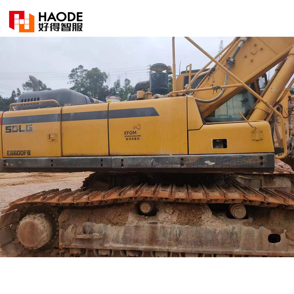 Sdlg E660FL 6.6 Ton Medium Flexible Operation Excavator with Garden Engineering