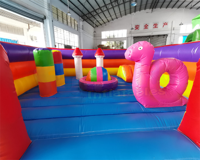 Animal Jumping Vinyl Inflatable Bounce Houses For Toddler