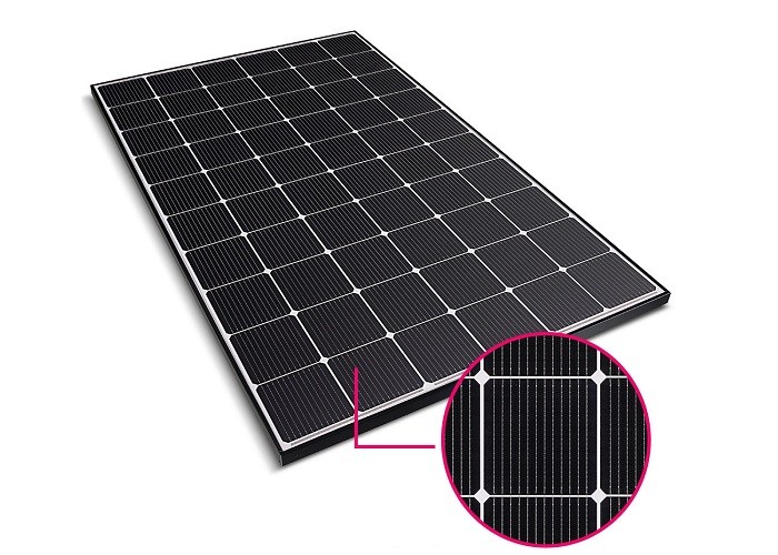 High Salt Mist Black Solar PV Panels For Building Integrated Photovoltaic System