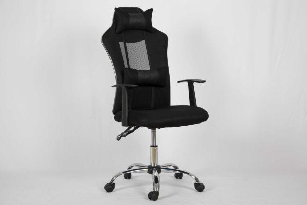 Soft Cushion High Back Office Chair , Lumbar Support Recliner With Adjustable