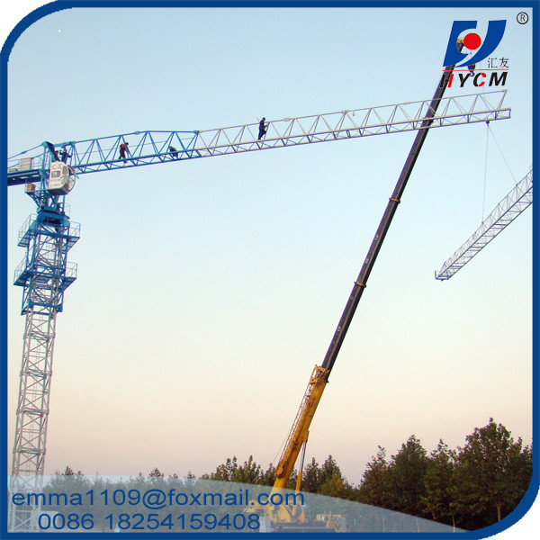 Hydraulic Telescopic Tower Crane Power Line QTZ63(PT5515) Quotation
