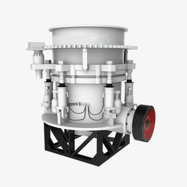 Quality AC Motor Cone Crusher Machine , Tracked Mobile Compound Cone Crusher for sale