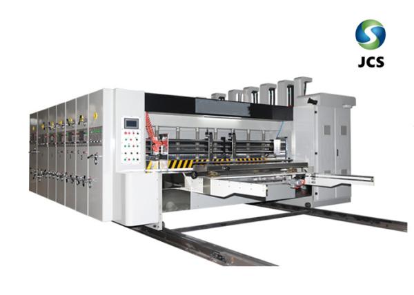 200 Pcs / Min Automatic Carton Box Making Machine For Paper Printing Slotting