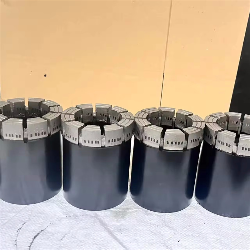 Wire Line Impregnated Diamond Core Bits AQ BQ NQ HQ PQ For Geological Mineral Exploration