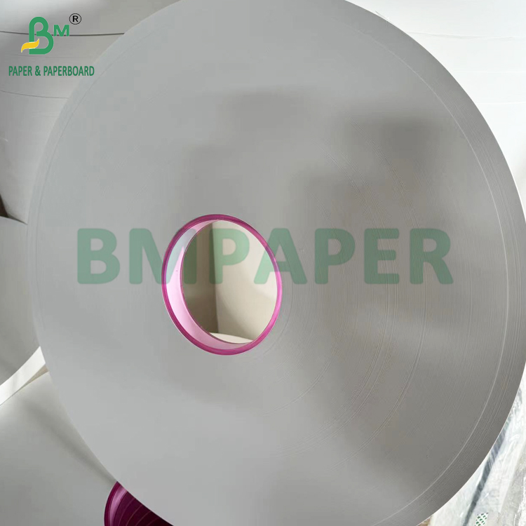 1 or 2 Colors 28gsm Straw Wrapping Paper For Bubble Milk Tea 44MM 53MM Food Safe