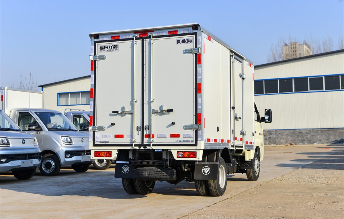 Foton comfort Type 1.6L 122 Horsepower Gasoline 3.3 Meters Single-row Van Micro-card Cargo Truck Van Truck EU Standard 2 to 6