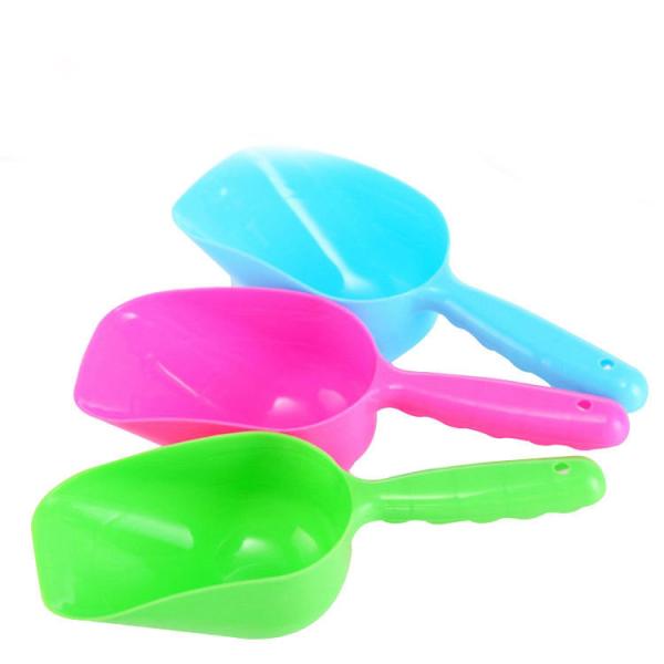 Oem Food Grade Pp Pplastic Candy Color Scoop Pet Dog Puppy Cat Bird Food Feeder