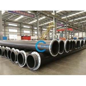 2 - 12m Unit Length Sandblast UHMWPE Pipe 0.25 - 2.5MPa Easy Installation
