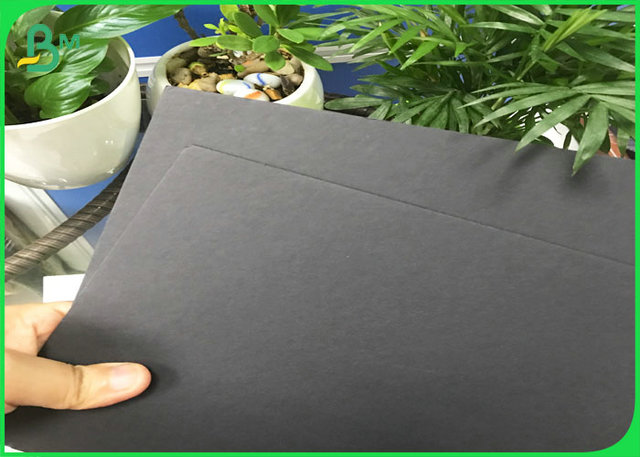 1mm 1.5mm 2.0mm 2.5mm 3.0mm One Face Laminated Black Cardboard With Grey Back
