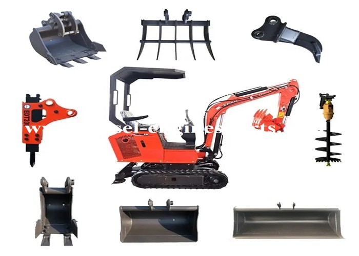 1.5ton Wheel Crawler Excavator Multi Function For Engineering Industry