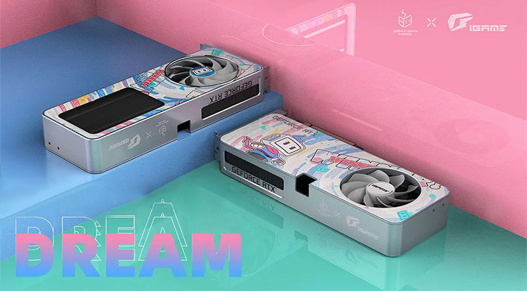 LHR Dedicated Graphics Card IGame GeForce RTX 3070 Bilibili E Sports Edition OC 8GB