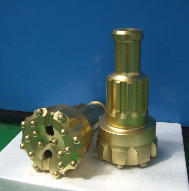 Spherical Buttons Concave Face DTH Drill Bits SD6 / DHD360 Down The Hole Tools