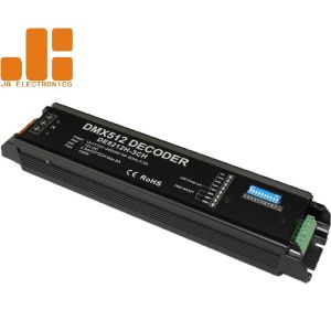 3CH DC12V Output DMX512 Decoder LED Dimmer Controller with High Voltage Intput