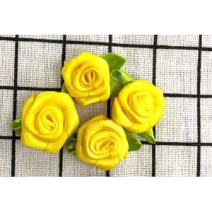 Easy Using Pull Flower Ribbon , Hand Made Ribbon For Package Sewing