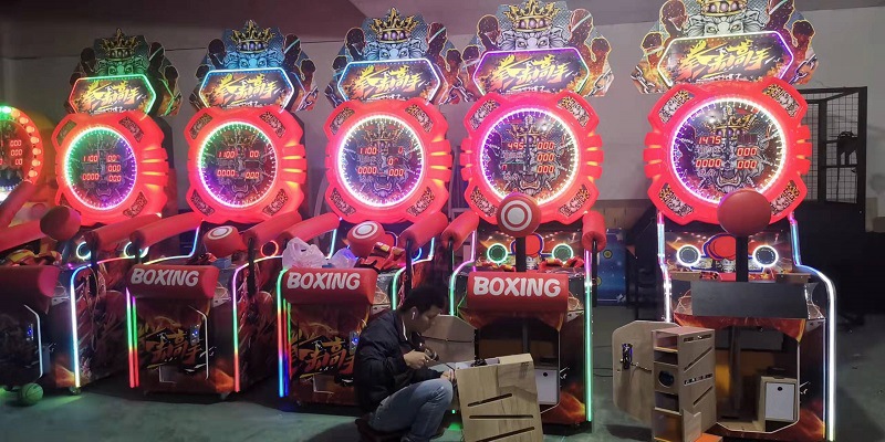 Tickets Redemption Boxing Punch Machine For Boxer Training Amusement Center
