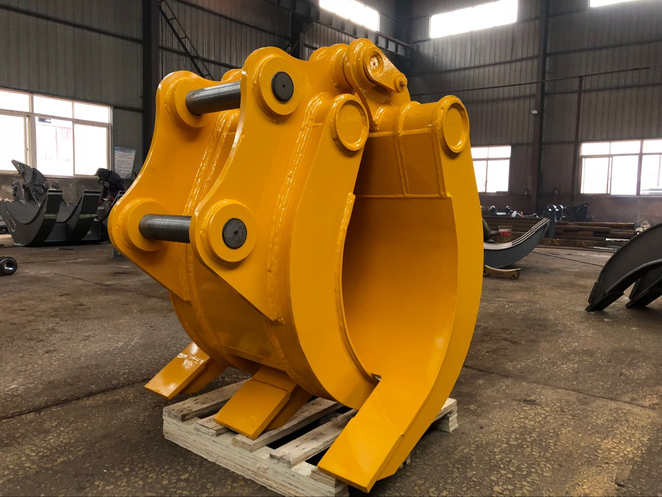 ISO9001 250kg Mechanical Grapple For Excavators Customizable