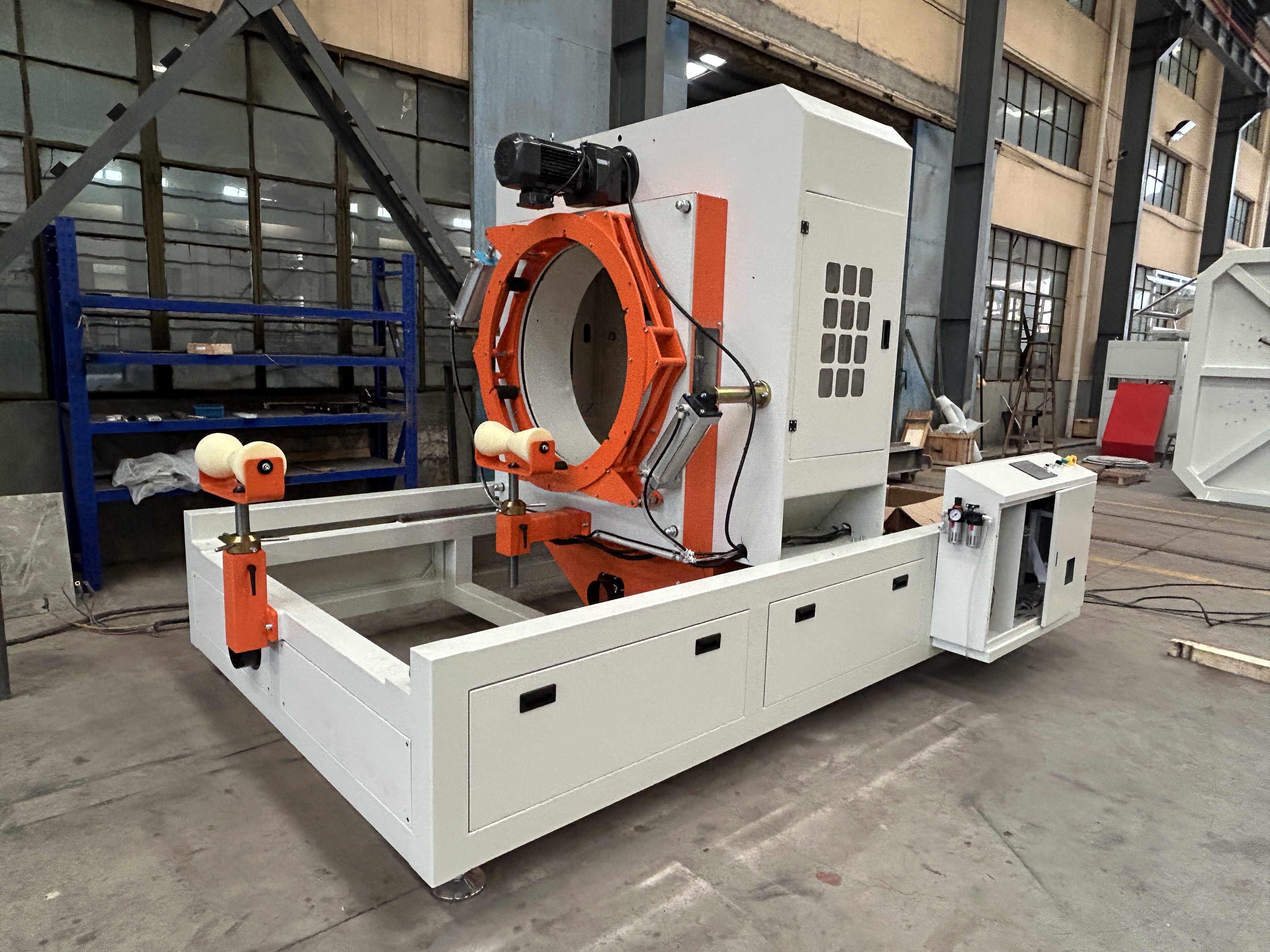 400-710mm PVC Pipe Extrusion Line With 92/188 110KW Motor