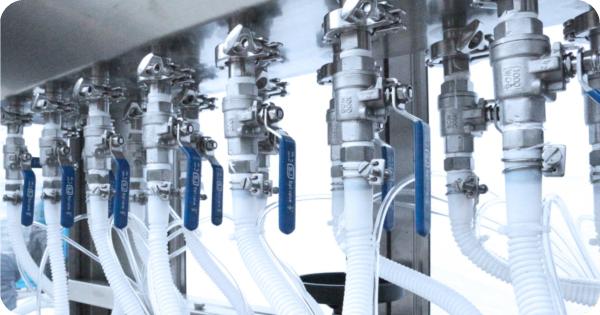 Electric Scale Weight Feedback System Micro-Computer Bottle Filling Machine