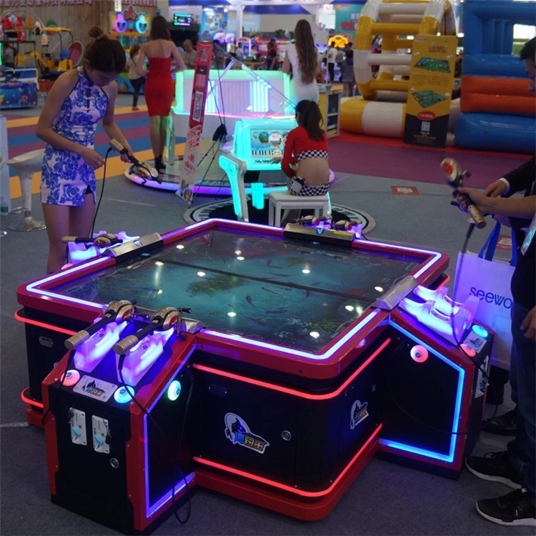 LCD HD Screen Kids Arcade Machine / Arcade Fishing Game Machine