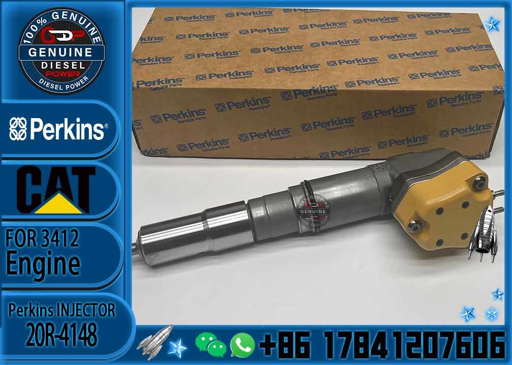 Construction Machinery Parts Diesel 3412E Engine Fuel Injector 174-7528 20R-4148 179-6020